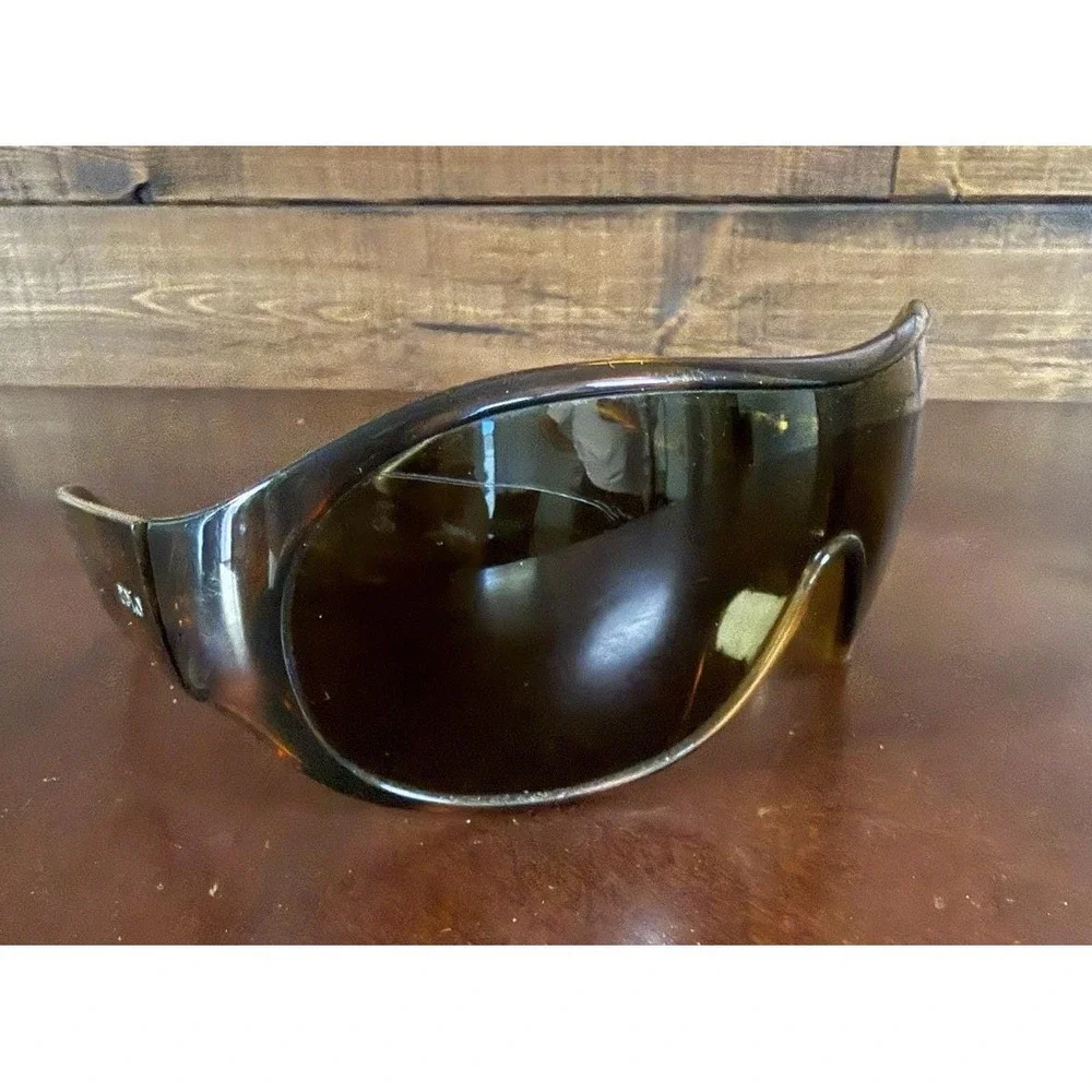 Vintage Ralph Lauren Polo Sunglasses Tortoise Wrap 4006 5063/73 Italy